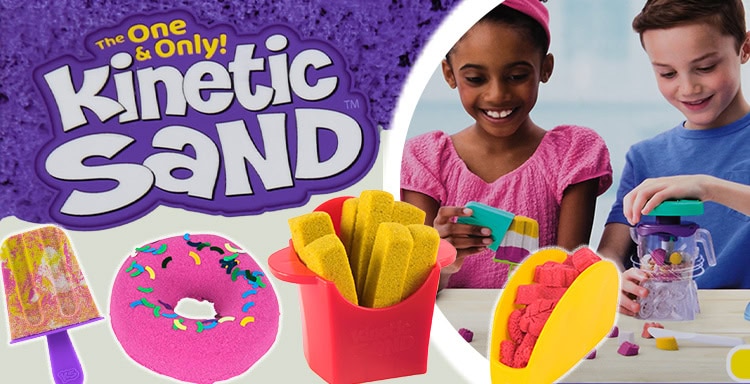 Kinetic Sand: Jeux d'intérieur pour s'amuser en hiver