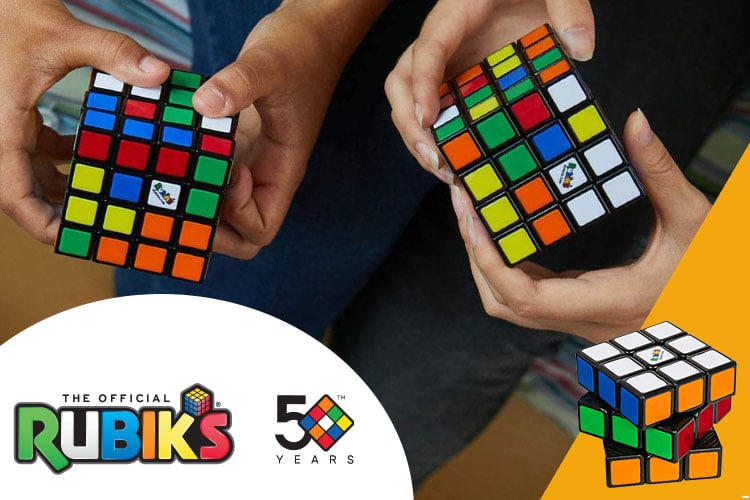 Der klassische 3x3 Rubik's Cube ist das bekannteste Rätsel der Welt und fasziniert Fans seit jeher.